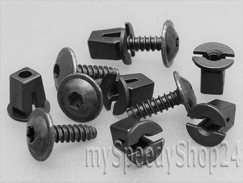 20x clips spreizmutter torx - clips,