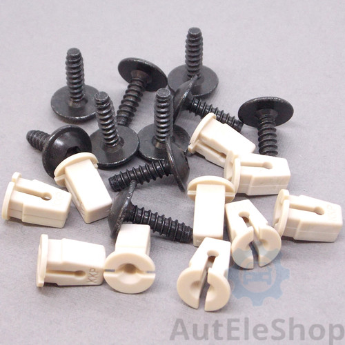 10xtorx schrauben mit 10x - schrauben,