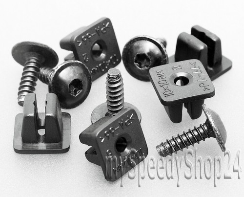 20x clips spreizmutter torx - clips,