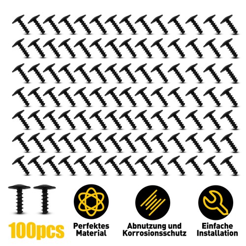100 clips torx - clips, schrauben
